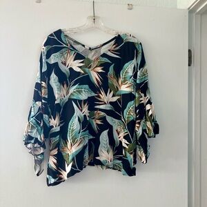 Tropical Print Women's Top by Hawaii’s “Pineapples Boutique”